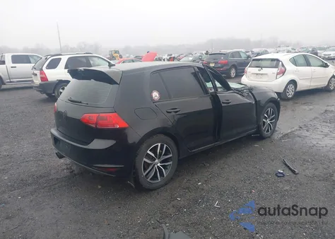 2015 Volkswagen Golf Tdi S 4-Door z USA, uszkodzony, nr VIN 3VWRA7AU2FM012586